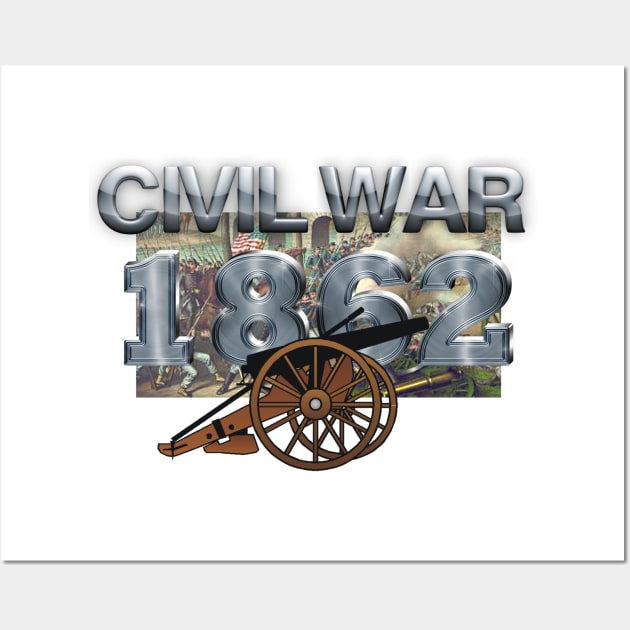 Civil War 1862 Wall Art by teepossible